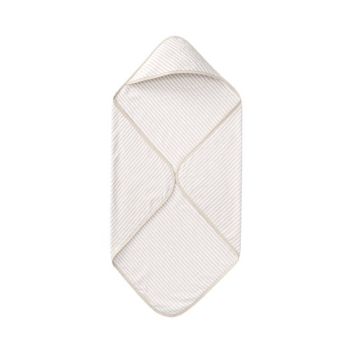 Striped Terry Baby Hooded Towel