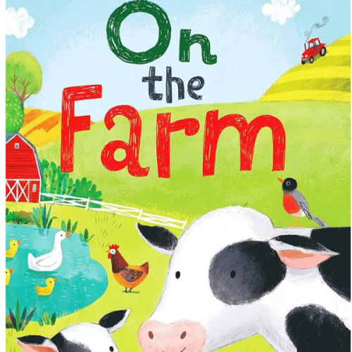 On The Farm - Children's Padded Board Book
