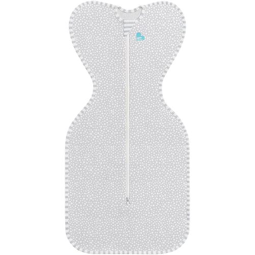 Love to Dream Swaddle UP, Silky-Lux 1.0 TOG, Super Soft, Luxurious 100% Viscose from Bamboo, Allow Baby to Sleep in Their Preferred Arms Up Position, Snug Fit Calms Moro Reflex, Grey, 5-8.5 lbs.
