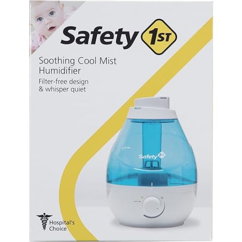 Safety 1st 360 Cool Mist Nursery Humidifier, Arctic Blue