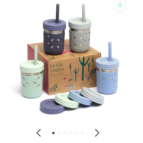 Stainless Steel 10oz Drinking Tumblers + Food Storage