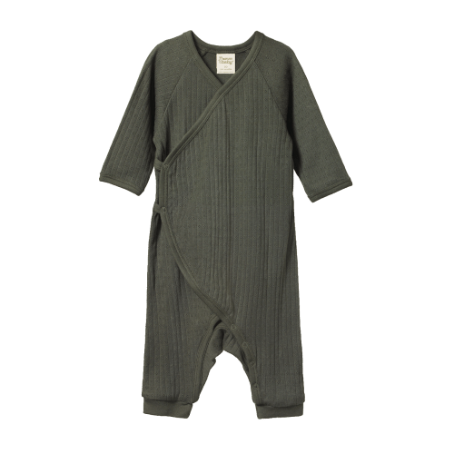 Pointelle Kimono Stretch and Grow