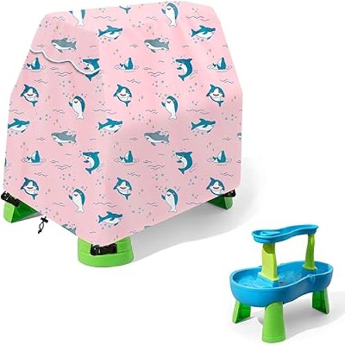 Okcool Kids Water Table Cover Fit Water Table,Outdoor Water Table Toys Cover for Water Table for Toddlers 1-3, A Wide Selection of Cute Colors and Patterns