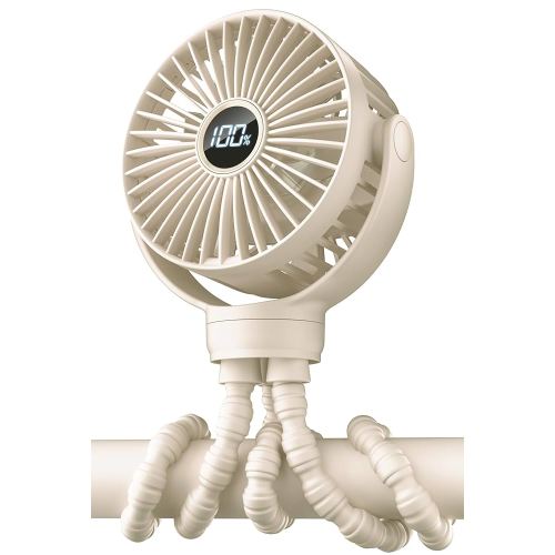 KIDEE Portable Stroller Fan, Mini Baby Fans Battery Operated, LED Display with 3 Speeds, Small Clip on Fan Desk Fans USB Rechargeable, Personal Handheld fans Fan for Travel Outdoor, Children Gifts : Amazon.com.au: Baby