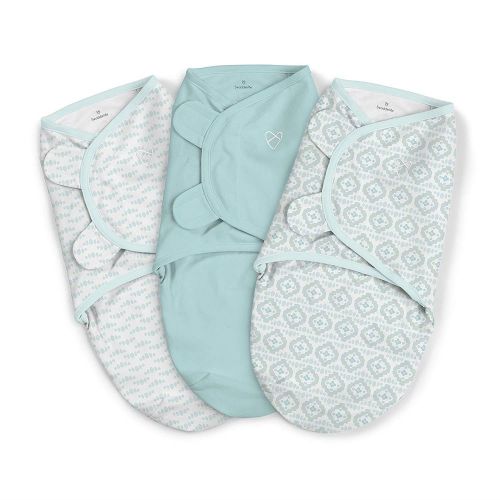 Summer Infant - Swaddleme Original Swaddle 3-Pk, Newport Shores (Small)