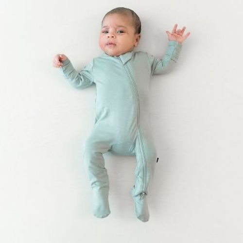 Kyte Baby Zippered Footie In Sage