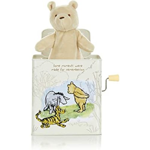 Disney Baby Classic Winnie The Pooh Jack-in-The-Box - Musical Toy for Babies