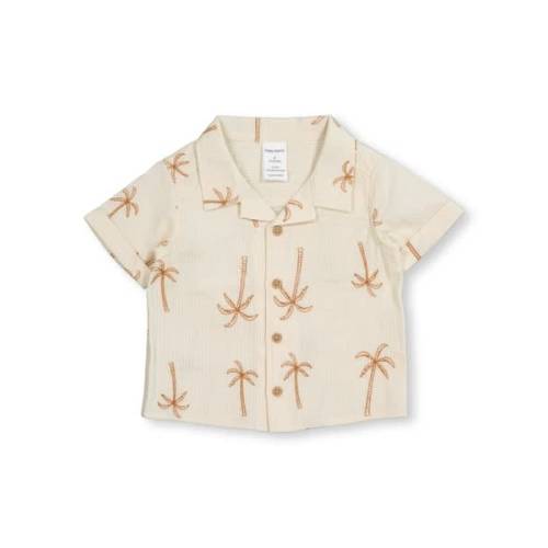 Cream Baby Embroidered Cotton Shirt | Best&Less™ Online