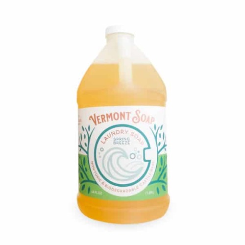 Spring Breeze Laundry Soap 64oz - Vermont Soap