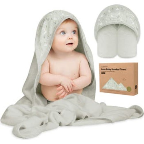Luxe Baby Hooded Towel, Medium