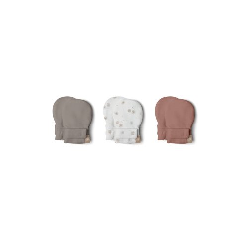 STAY ON 3-PACK MITTS | PEWTER + DANDELION + HIGH PRAIRIE