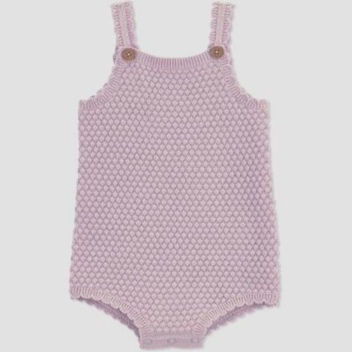 Carter's Just One You® Baby Girls' Sweater Tank Romper - Purple Newborn