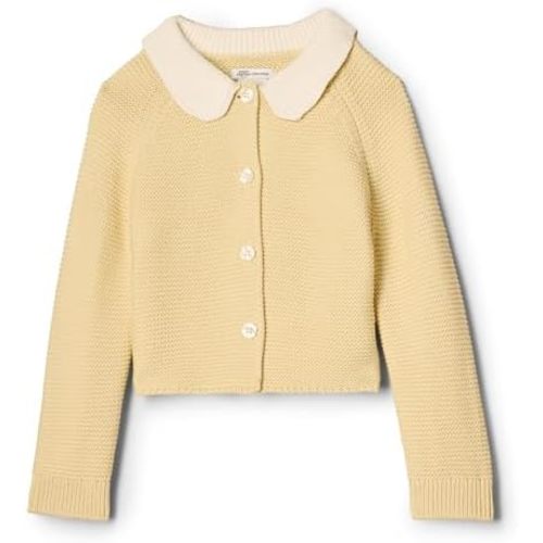 Amazon Essentials x Sofia Grainge Unisex Toddlers and Babies' Peter Pan Collar Sweater Jacket