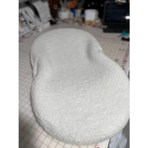 free shipping - Full coverage sherpa Diaper Changing Pad Cover for Keek & Hatched Baby , Soft and Cozy Nursery Accessory