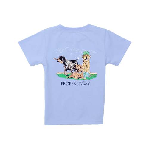 Baby Diamond Dogs SS Light Blue