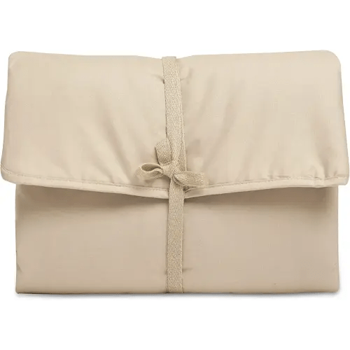 Natemia Portable Diaper Changing Pad - Light, Soft & Machine Washable Percale Cotton Foldable Baby Changing Mat