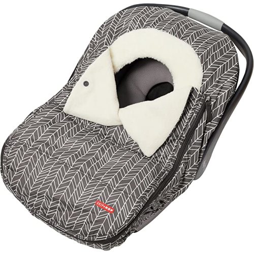 Skip Hop Winter Car Seat Cover, Stroll & Go, Grey Feather