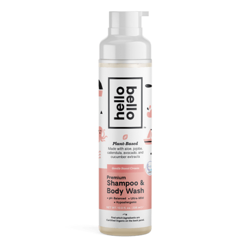 Hello Bello Extra-Gentle Baby Shampoo & Body Wash, Gentle Sweet Cream, 10oz