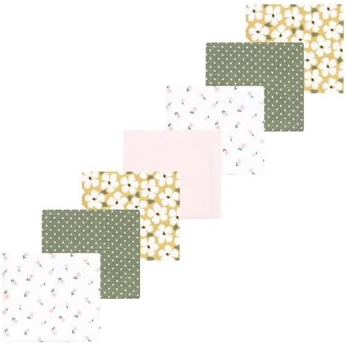 Luvable Friends Little Treasure Flannel Receiving Blankets 7pk