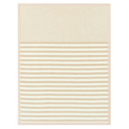 Sweet Pea Stripe Oak Mini Blanket