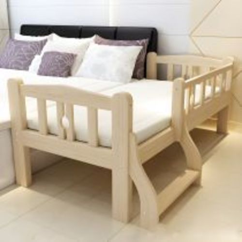 Solid Wood Toddler Bed Mattress Included Kids Bed with Stairway - Kids Bed with Mattress 20"W x 79"L 4