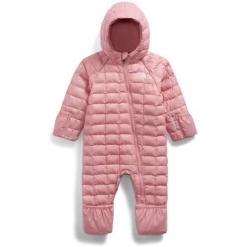 THE NORTH FACE Baby Thermoball One-piece | Recycled Synthetic Insulated Snowsuit With Hood & Mittens, Microfleece Lining