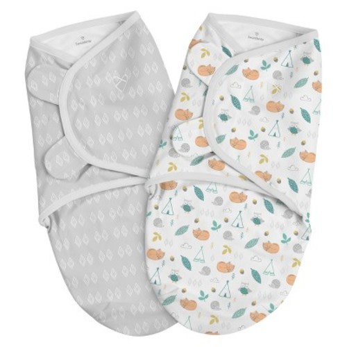 SwaddleMe Original Swaddle 0-3M - 2pk Sleepy Forest S