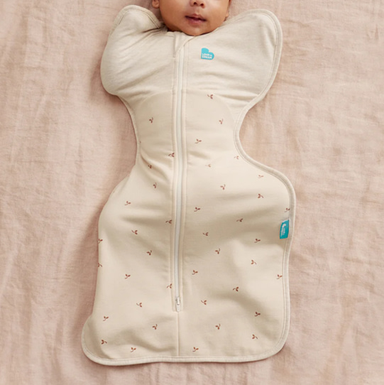 Swaddle Up™ 1.5 TOG Cotton Oatmeal Twigs