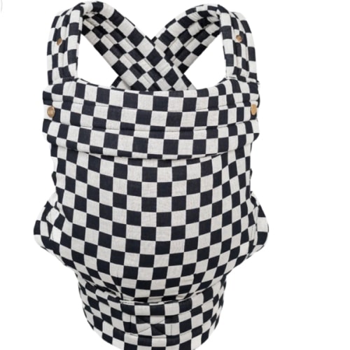 The Monarch Carrier - Ebony Check – Mabē