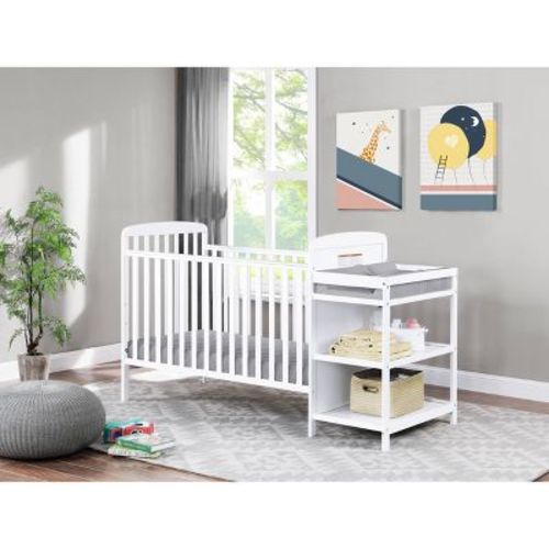 Suite Bebe Ramsey 3-in-1 Convertible Crib and Changer - Natural