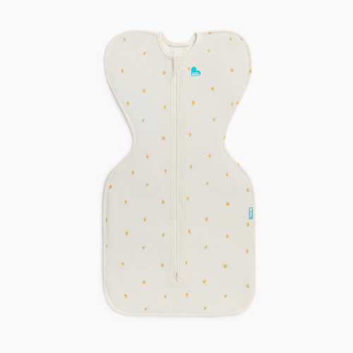 Love to Dream Swaddle Up Bamboo Viscose 1.0 TOG - Lemons Cream, Small