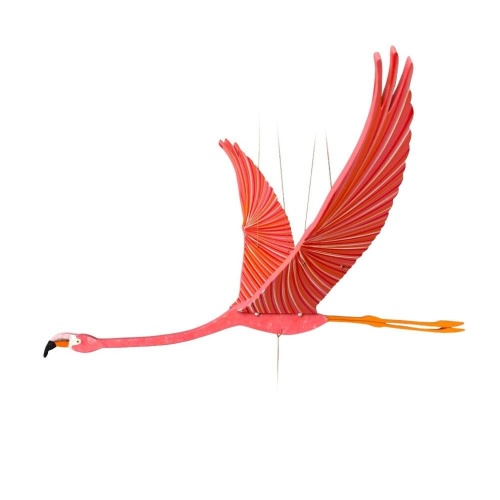 Pink Flamingo Flying Mobile – Tulia's Artisan Gallery