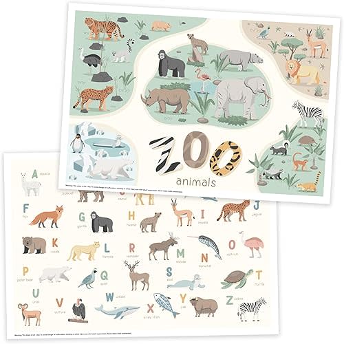 Stylish Disposable Placemats for Babies - 40 Easy to Use Sticky Toddler Placemats Keep Your Dining or Restaurant Table Clean - Entertaining Mats are a Must Have Essential for Eating Out or Travelling