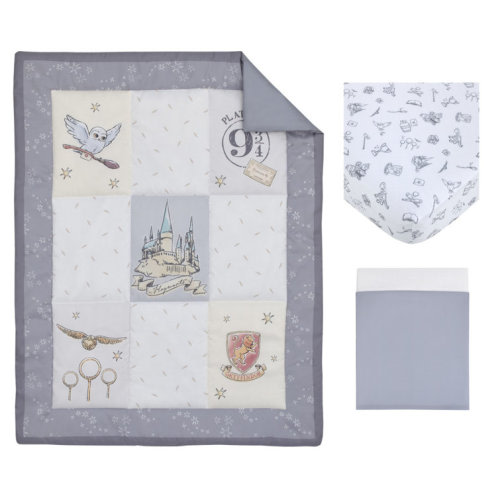 3 - Piece Crib Bedding Set