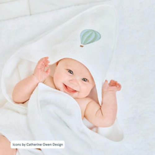 Personalized Baby Hooded Towel | Weezie Towels