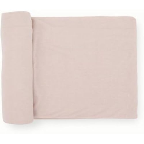 Little Unicorn Premium Stretch Knit Swaddle Blanket | Super Soft with Optimal Stretch & Breathability for swaddling (Soft Blush)