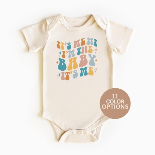 It's Me Hi I'm the Baby It's Me Onesie®, Funny Newborn Gift, Funny Onesie®, Newborn Baby Onesie®, Baby Clothing, Baby Onesie®, New Baby Gift