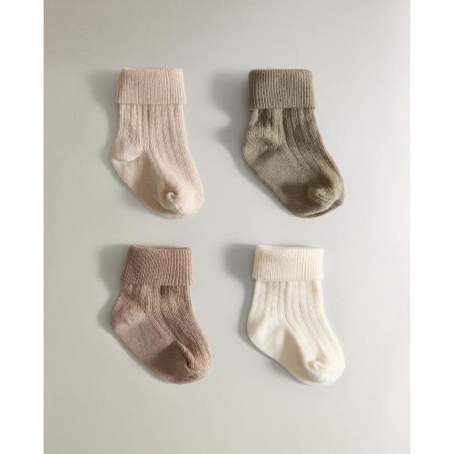 CHILDREN’S MULTICOLORED SOCKS (PACK OF 4) | Zara Home United States of America