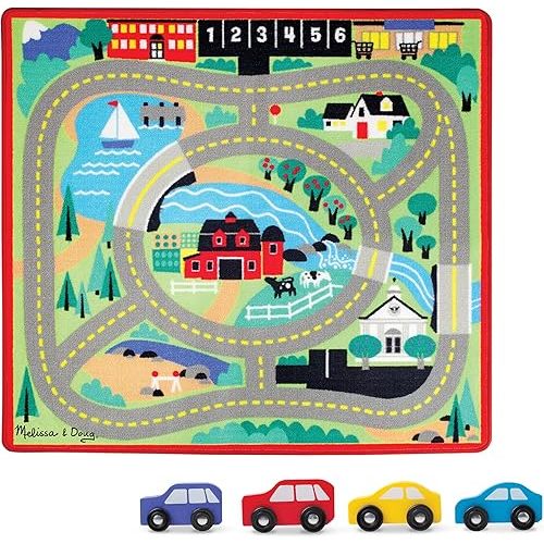 Melissa & Doug Round The Town Road Rug (FFP)