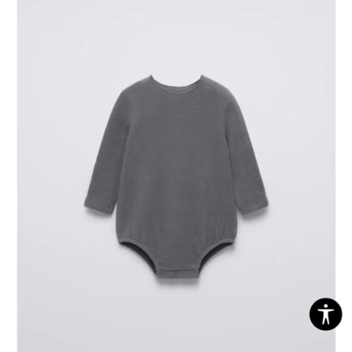 SOFT TOUCH BODYSUIT - Steel | ZARA United States