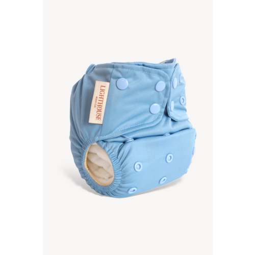 All-In-One Cloth Diaper - Sky