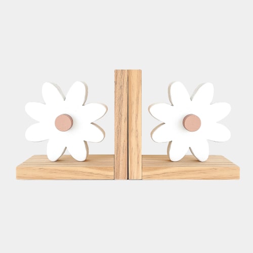 Daisy Bookends - Blush