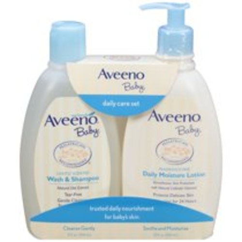 Aveeno Baby Daily Care Set with Natural Oat Extract, 2 Items