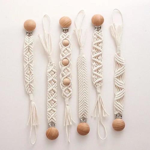 Macrame Pacifier Clip