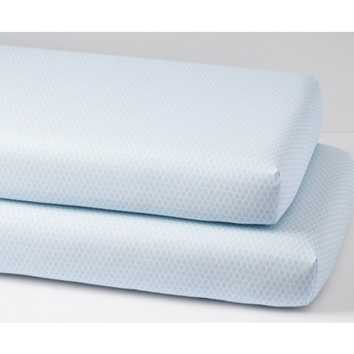 Pottery Barn Kids | AERIN Trellis Organic Crib Fitted Sheet