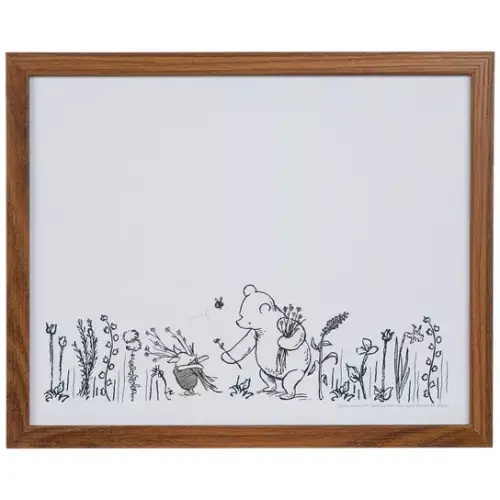 Pooh & Piglet Wildflower Wood Wall Decor