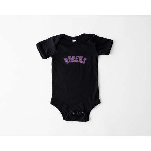 Queens NY Onesie America USA Embroidered Babys Clothing