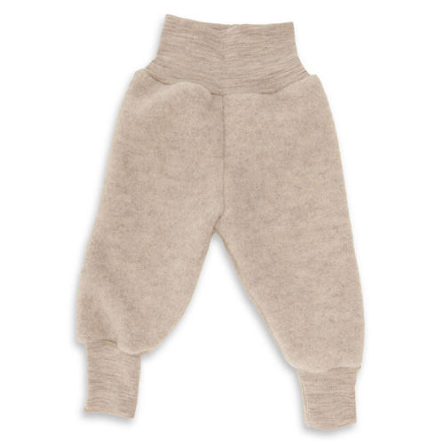 Engel Baby 100% Wool Fleece Pants - Sand Melange | The Cheshire Horse