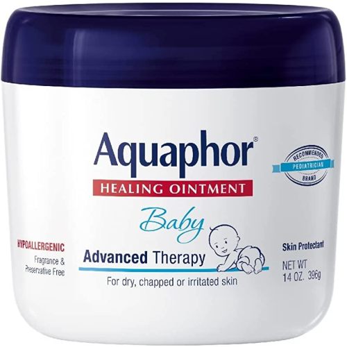 Amazon.com : Aquaphor Baby Healing Ointment Advanced Therapy Skin Protectant for Chapped or Dry Skin, Drool Rash and Diaper Rash Ointment, 14 Oz Jar : Diaper Creams : Baby