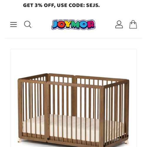 JOYMOR Wood 8-in-1 Convertible Crib with 2" Mattress – Joymor